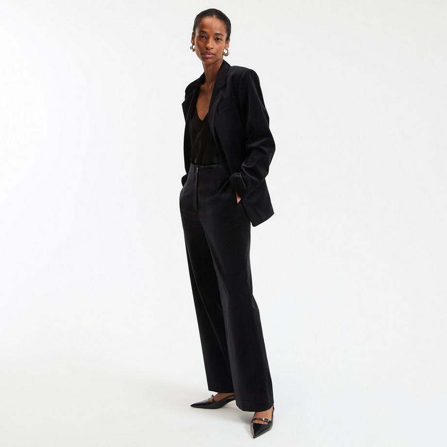 La Redoute Collections Pantaloni Larghi Velluto  