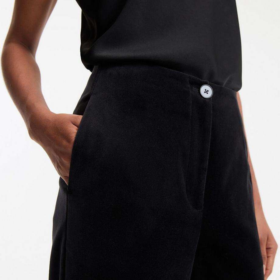 La Redoute Collections Pantaloni Larghi Velluto  