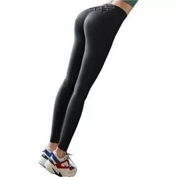 Hohe Taille Bauchkontrolle Strumpfhosen Yoga Sport Fitness Leggings