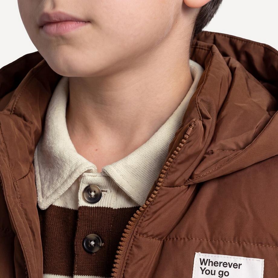 La Redoute Collections  Steppgilet mit Kapuze 