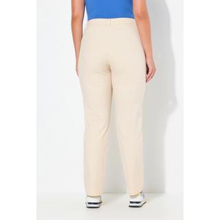 Ulla Popken Mony Konisches Bein Zipptaschen Stretch Hose  