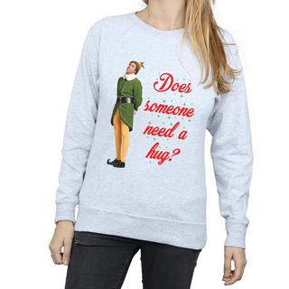 Elf Does Someone Need A Hug Slim Fit Sweatshirt  