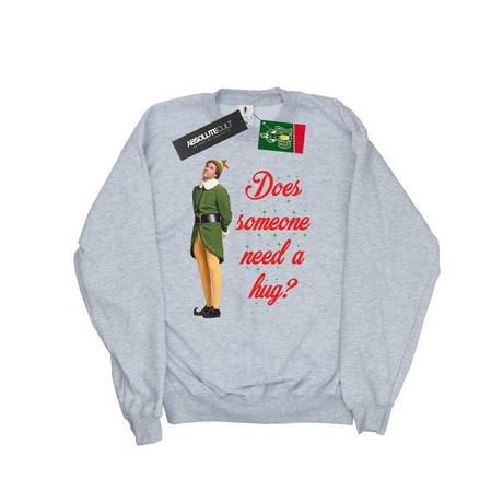 Elf Does Someone Need A Hug Slim Fit Sweatshirt  