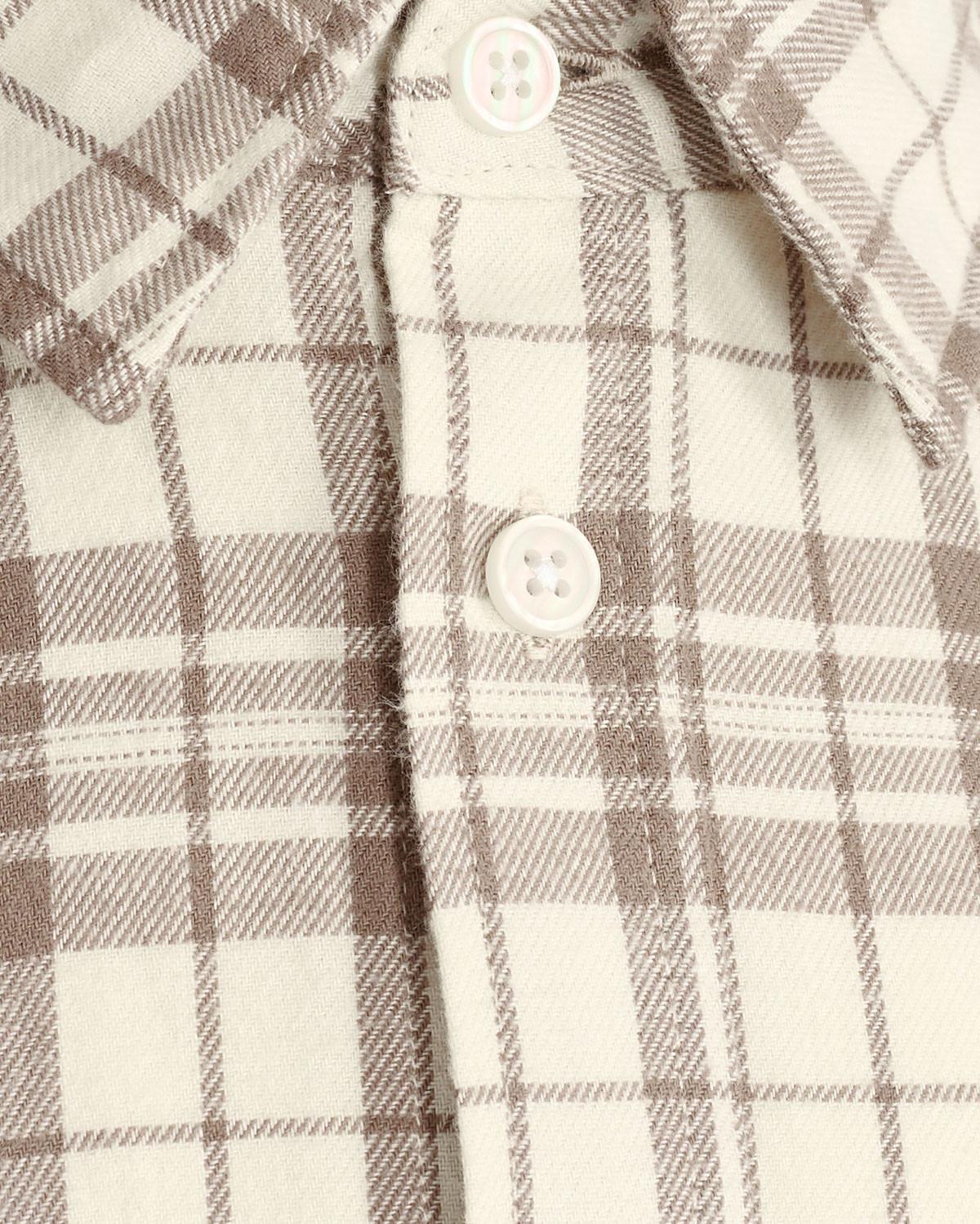 minimum Jack 9564 Camicia a Quadri Maniche Lunghe  