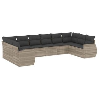 VidaXL Garten sofagarnitur poly-rattan  