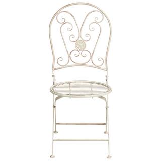 Beliani Set di 2 sedie da giardino en Ferro Retrò COGGIA  