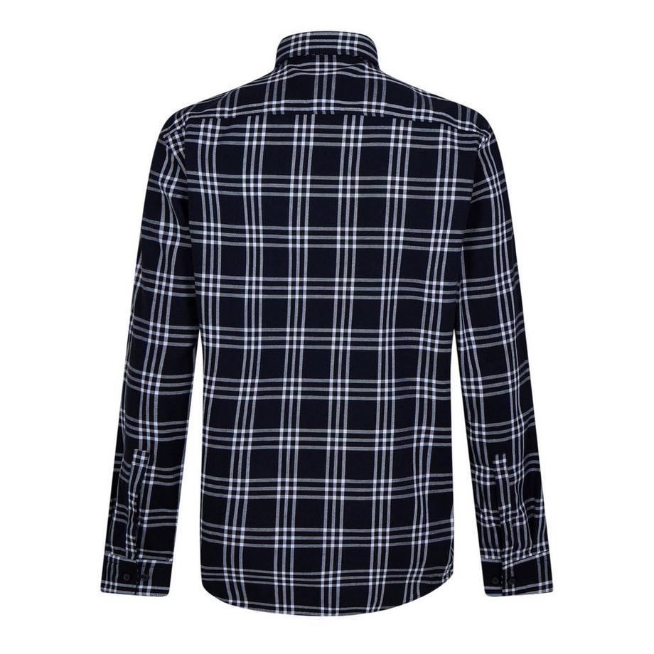 HUGO BOSS  Chemise Manches Longues Motiftyle Motif Écossais 