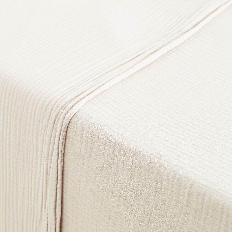 La Redoute Intérieurs Kumla Baumwoll Musselin Leintuch  