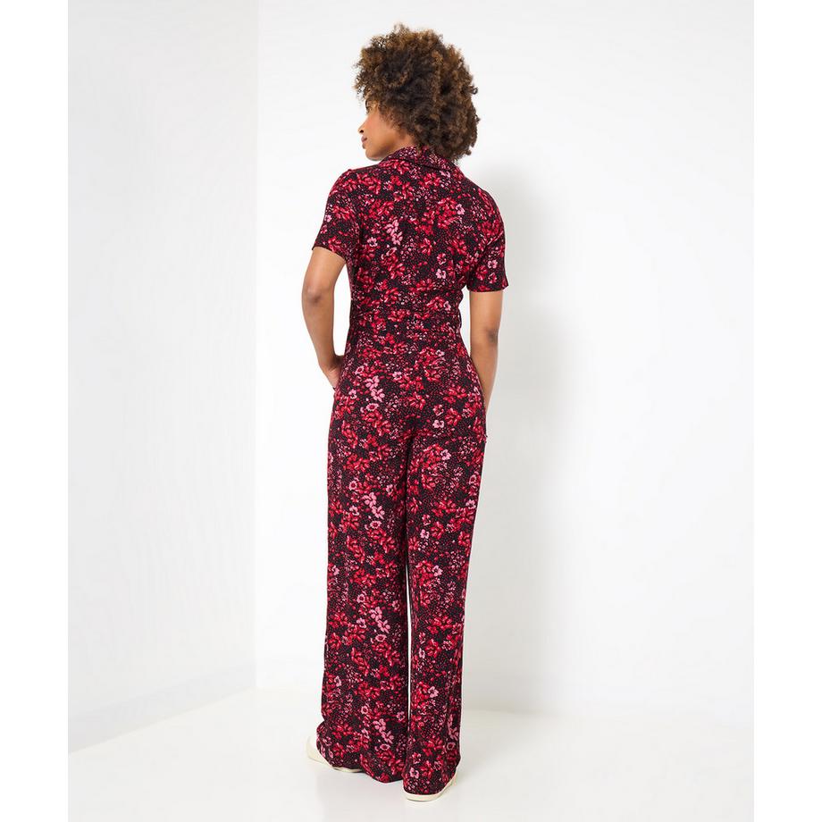 Joe Browns Tuta scura floreale con cerniera  