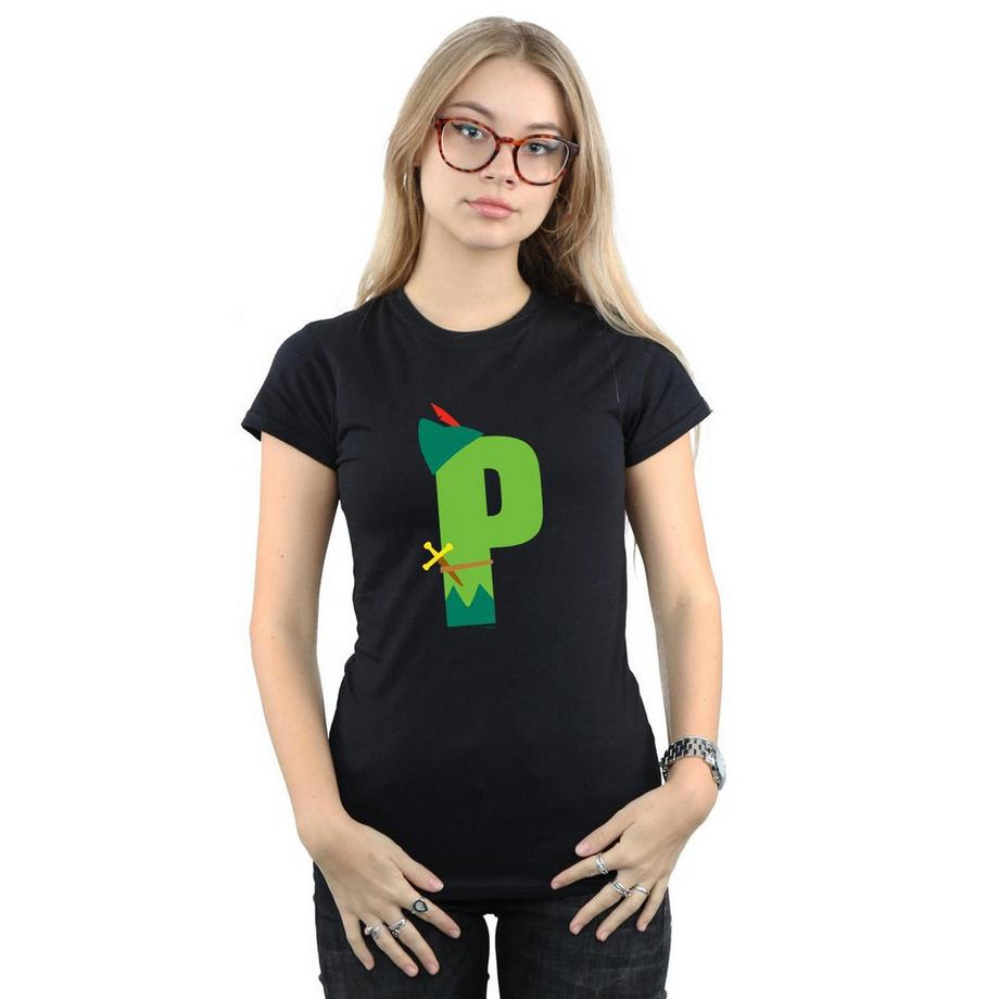 Disney Alphabet P Is For Peter Pan T-Shirt  