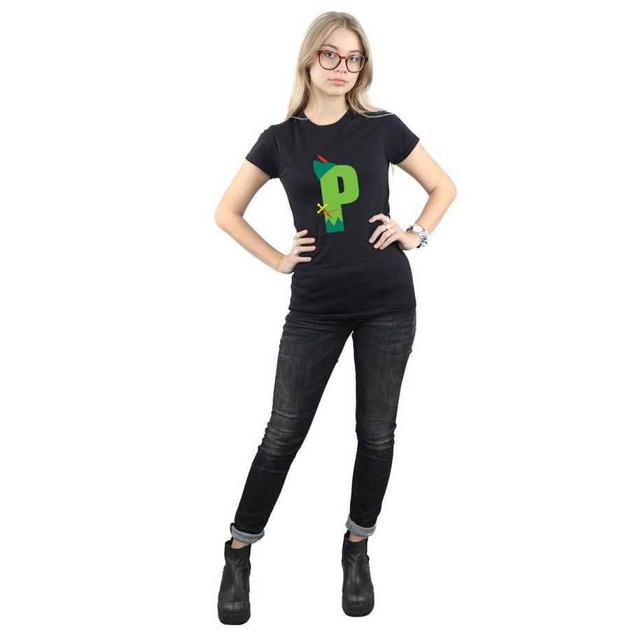 Disney Alphabet P Is For Peter Pan T-Shirt  