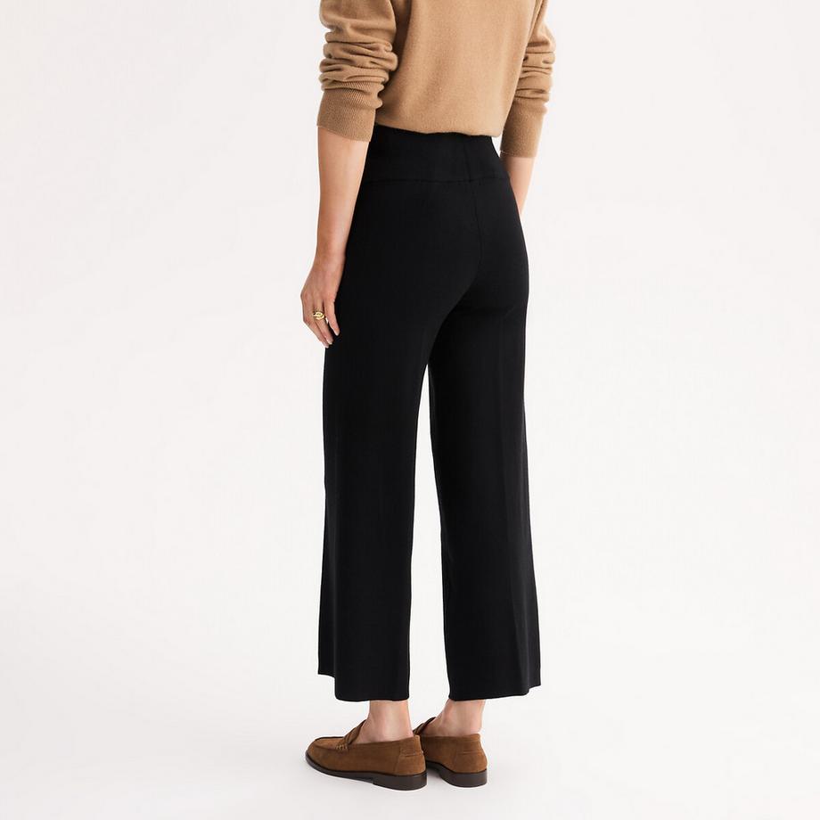 La Redoute Collections Pantalon large tricoté  