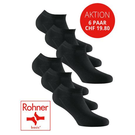 Rohner Basic Chaussettes de Sneakers  