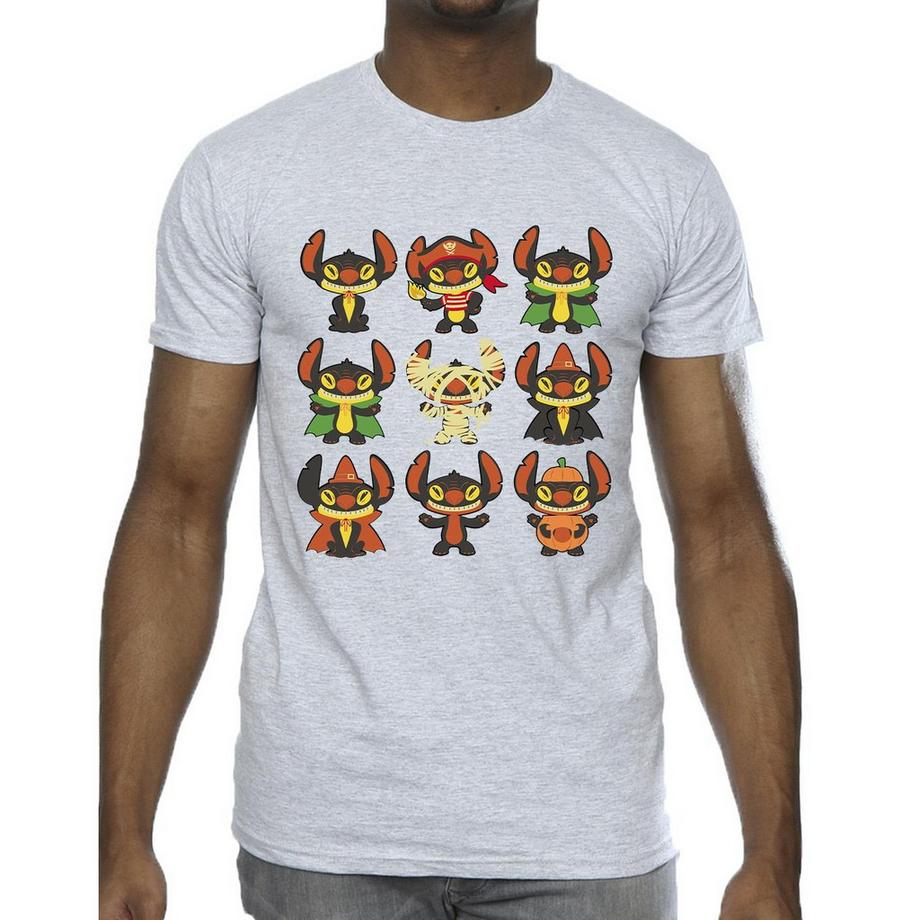 Disney Stitch Halloween Personnage Imprimé T-Shirt  