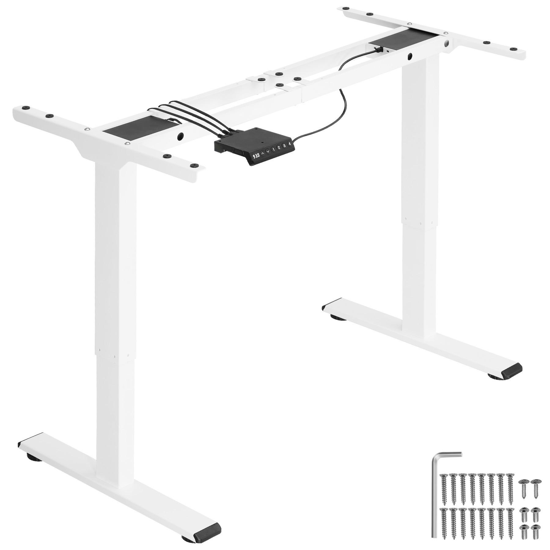 Tectake Tischgestell Melville höhenverstellbar 110-168x60x70-119cm  