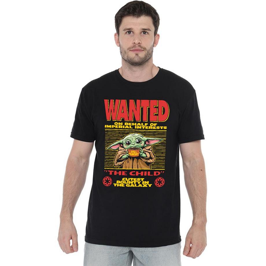 Star Wars: The Mandalorian  Cutest Bounty Wanted Maglietta Grogu Manica Lunga 