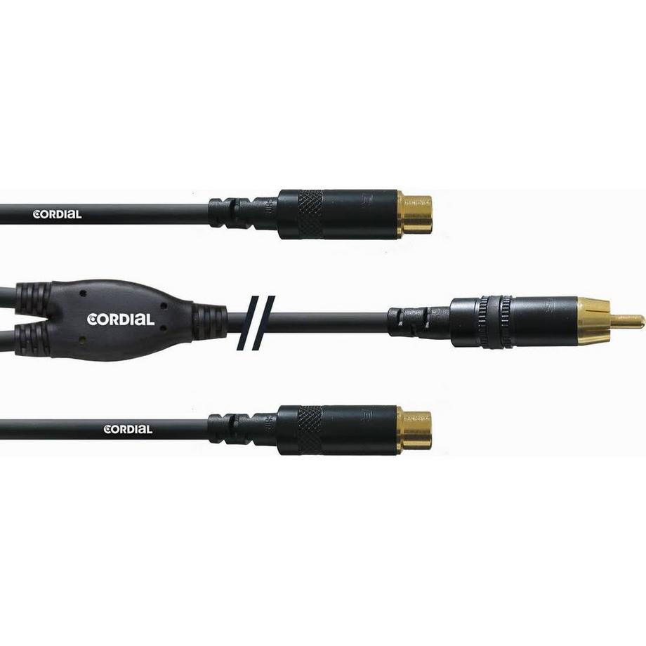 Cordial  CFY 0.3 CEE - Y-Adapterkabel / Cinch-Splitter 