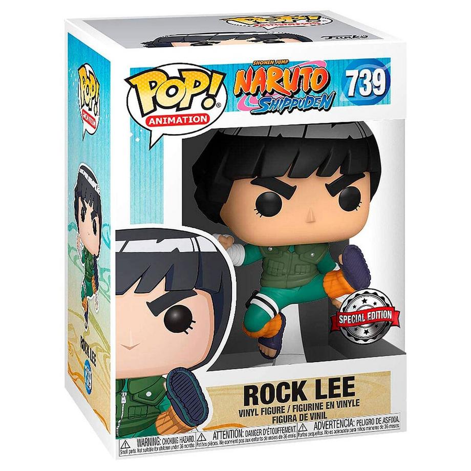 Funko  Figura POP Naruto Rock Lee Esclusiva 