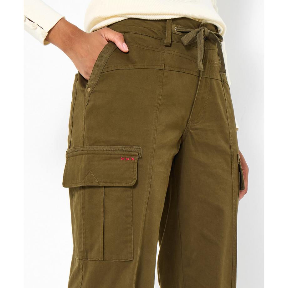 Joe Browns Verstellbare Khakifarbene Cargohose  