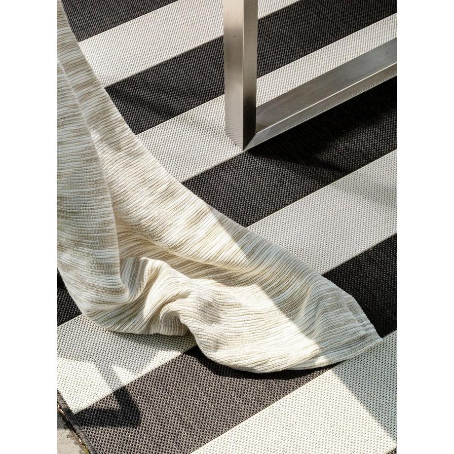 Benuta Tapis d'extérieur & intérieur Metro Noir  