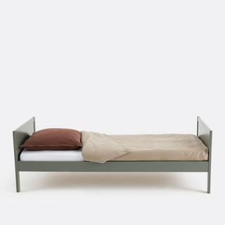 La Redoute Intérieurs Einzelbett mit Rohrgeflecht und Bettkasten  