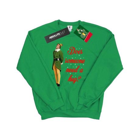 Elf Does Someone Need a Hug Sweatshirt  