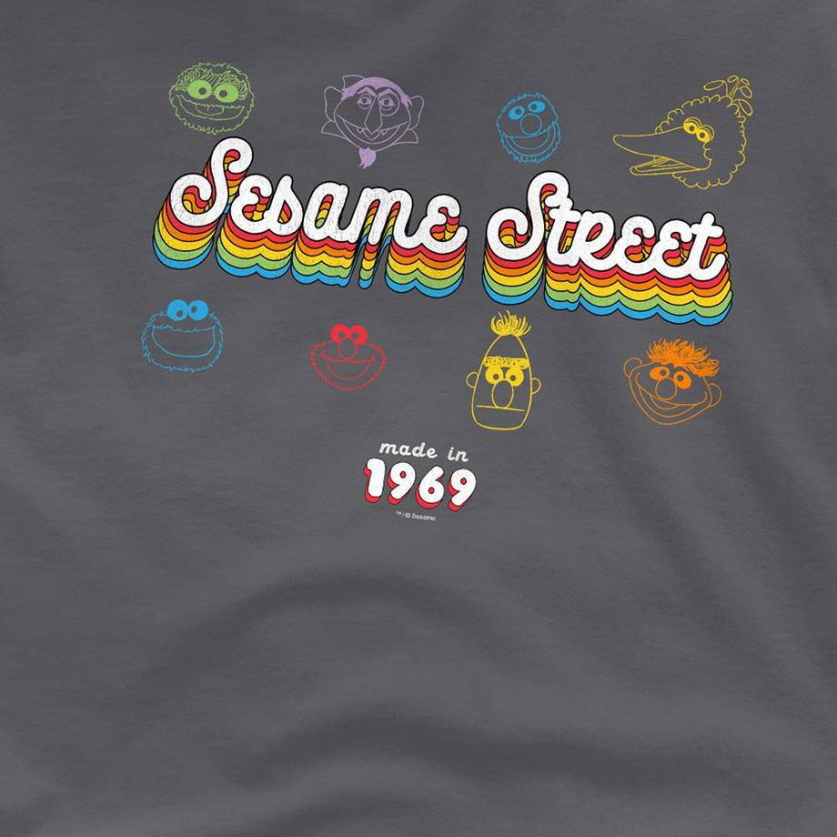 Sesame Street T-Shirt Made In 1969  