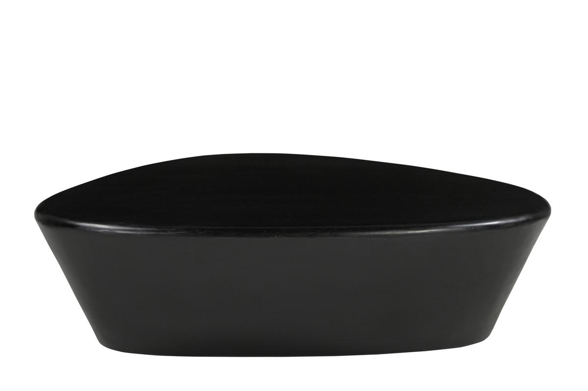 mutoni Tavolino Onyx nero 107x78  