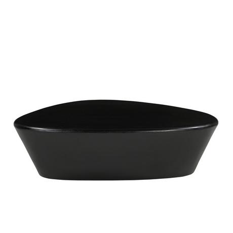 mutoni Tavolino Onyx nero 107x78  