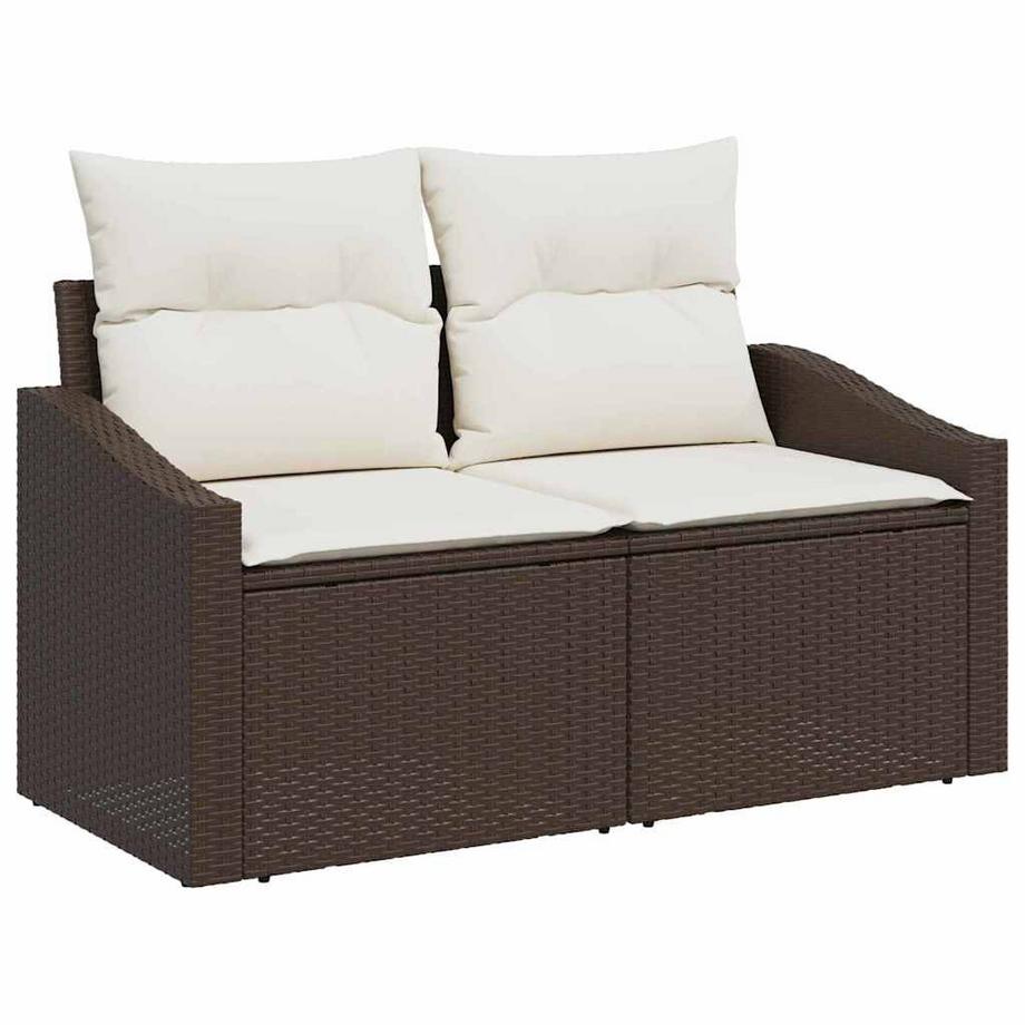 VidaXL Gartensofa-set poly-rattan  