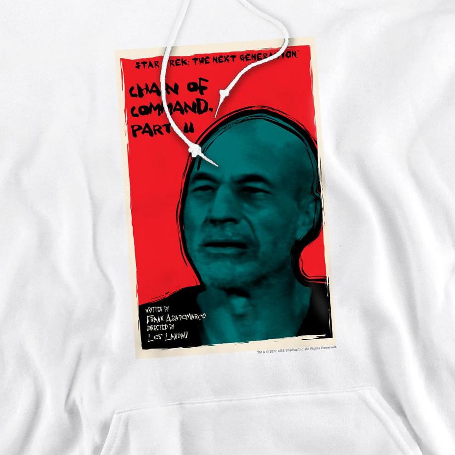 Star Trek The Next Generation Season 6 Episode 11 Felpa con Cappuccio  