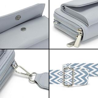 Only-bags.store Kleine Handtasche mit gemustertem Riemen  