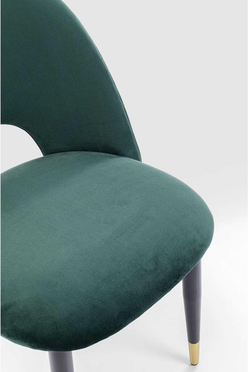 KARE Design Sedia Iris Velvet verde  
