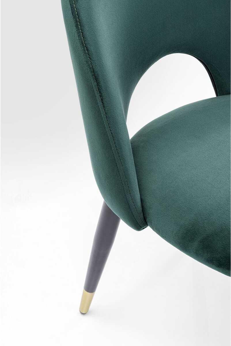 KARE Design Chaise Iris Velvet vert  