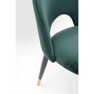 KARE Design Sedia Iris Velvet verde  