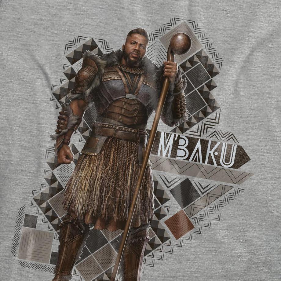Black Panther T-Shirt chiné avec imprimé graphique  