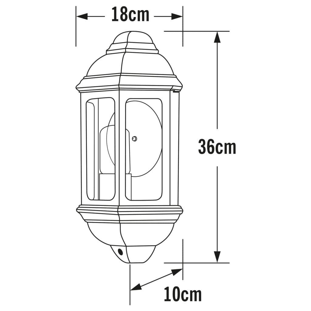 Konstsmide Außenlampe aluminium  