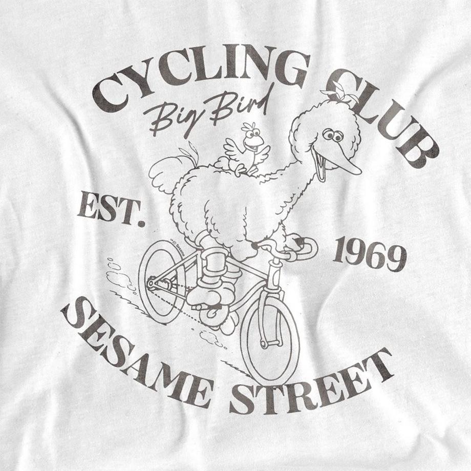 Sesame Street  T-ShirtMotif Grand Oiseau Cycling Club 