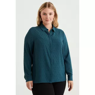 WE Fashion  Chemisier À Structure Femme - Curve 