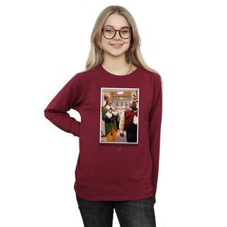 Elf OMG Sweatshirt Imprimé Col Rond  