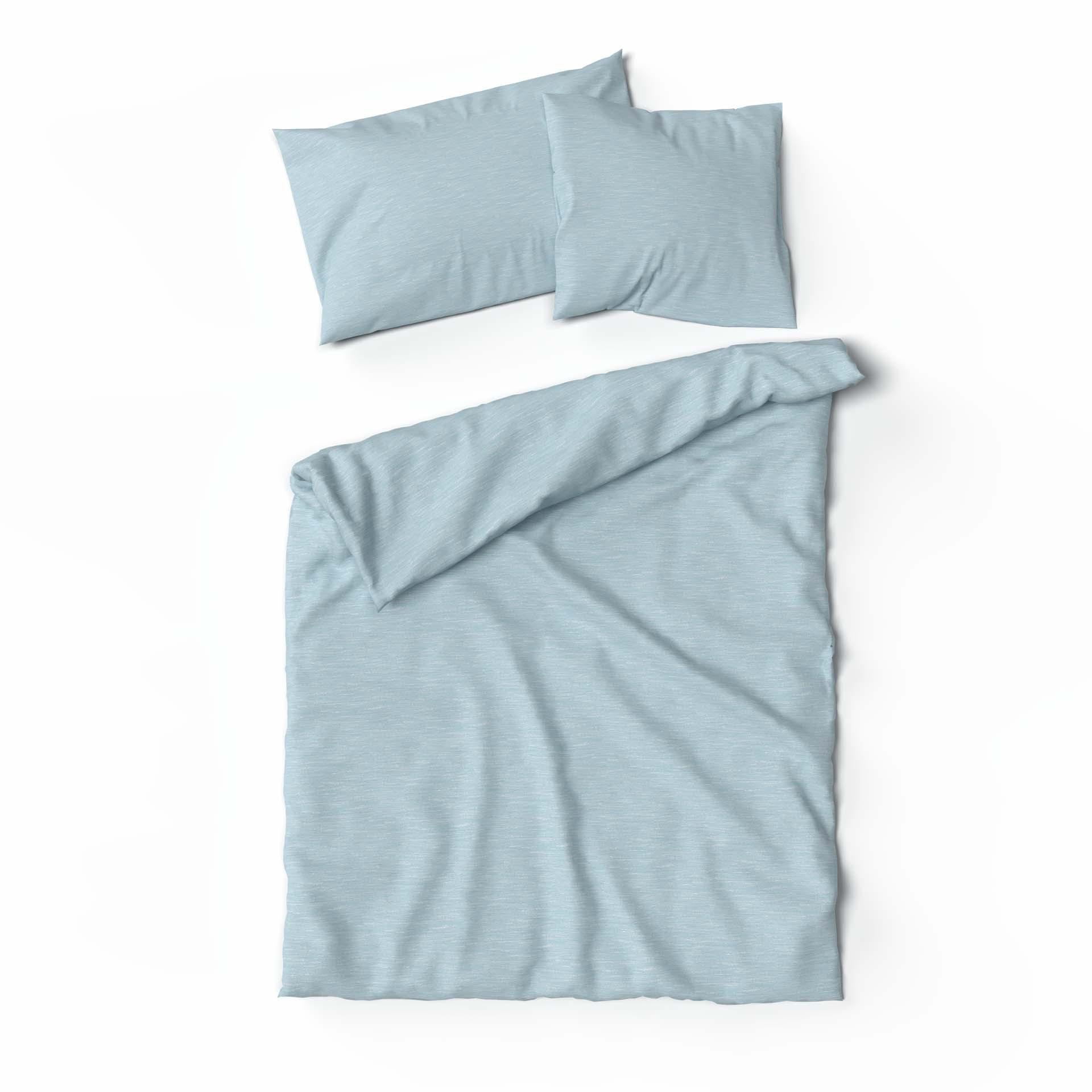 Lotus Bettwaren Lotus Housse de Couette Jersey Uni Mélange  