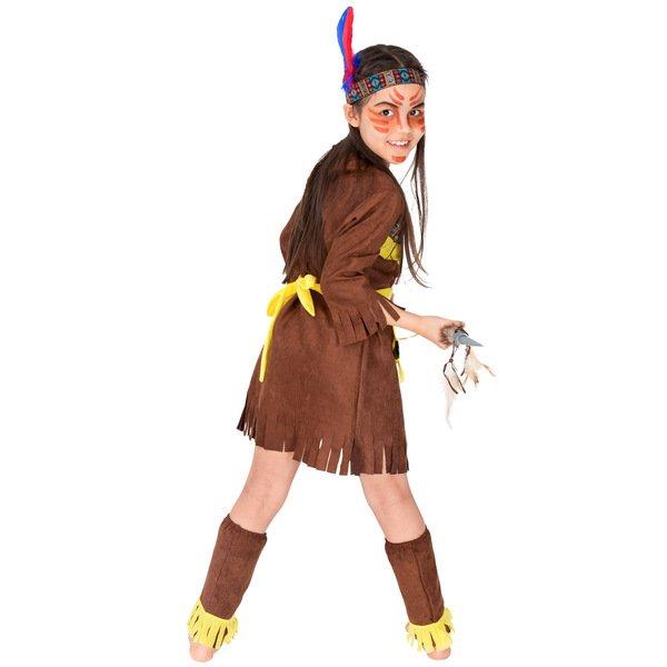Tectake  Costume da bambina/ragazza - Indiana Eagle Eye 