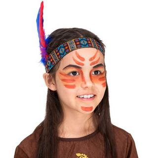 Tectake  Costume da bambina/ragazza - Indiana Eagle Eye 
