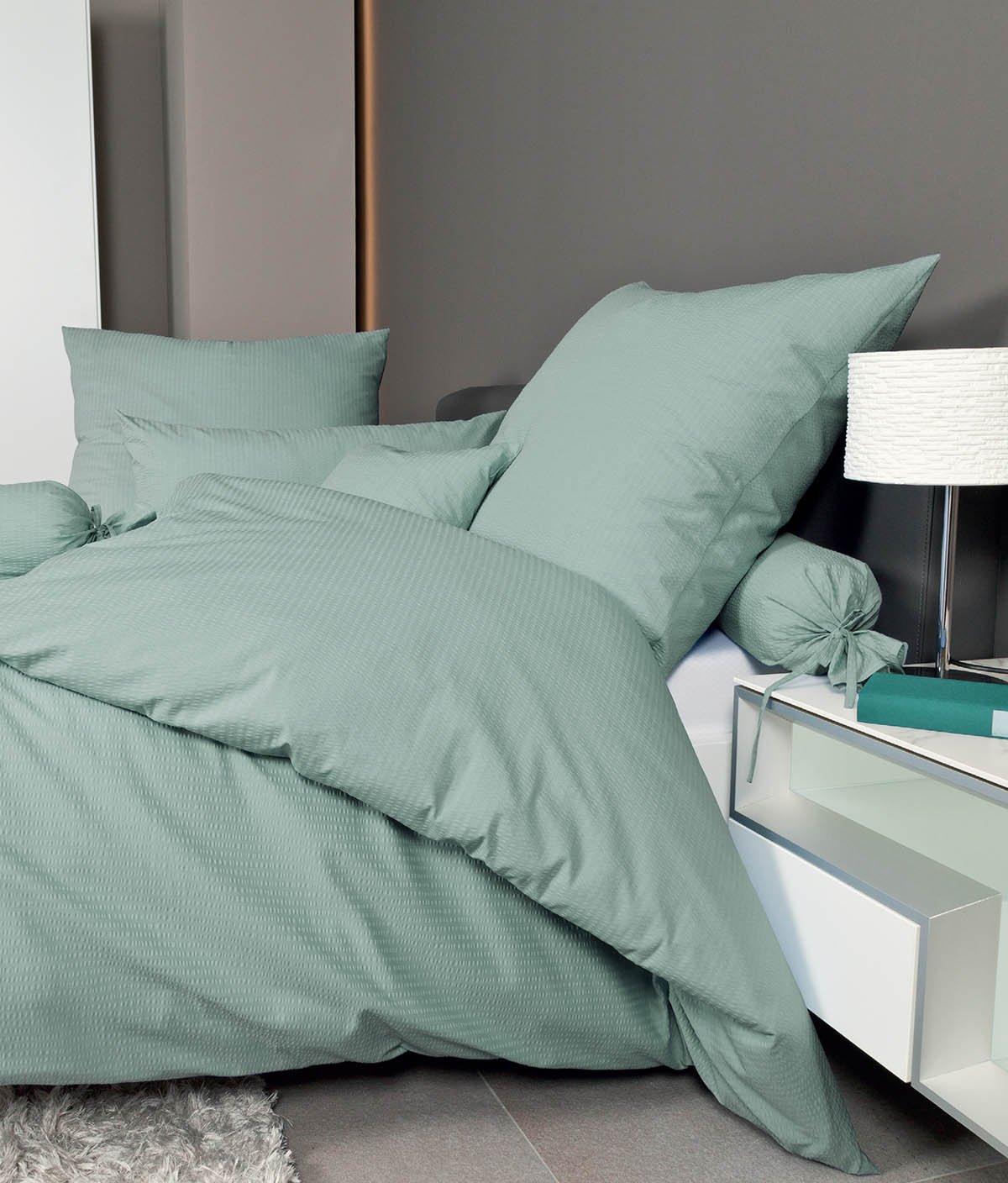 Janine Seersucker Goffratura Biancheria da Letto 2 Pezzi  