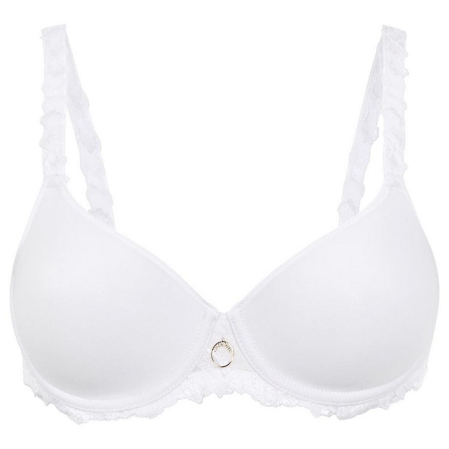 Chantelle Soutien-gorge à coques en spacer avec broderie florale  