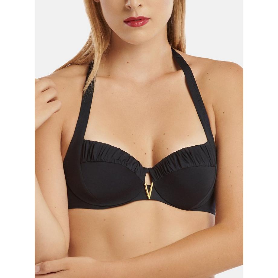 Neckholder-Badeanzug-Top mit Armatur Isola Rossa