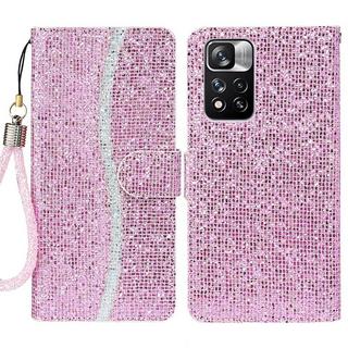 Cover-Discount  Xiaomi Redmi Note 11 Pro+ - Glitter Leder Etui 