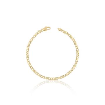 Armband Carrera Gelbgold 750, 19cm, 4mm