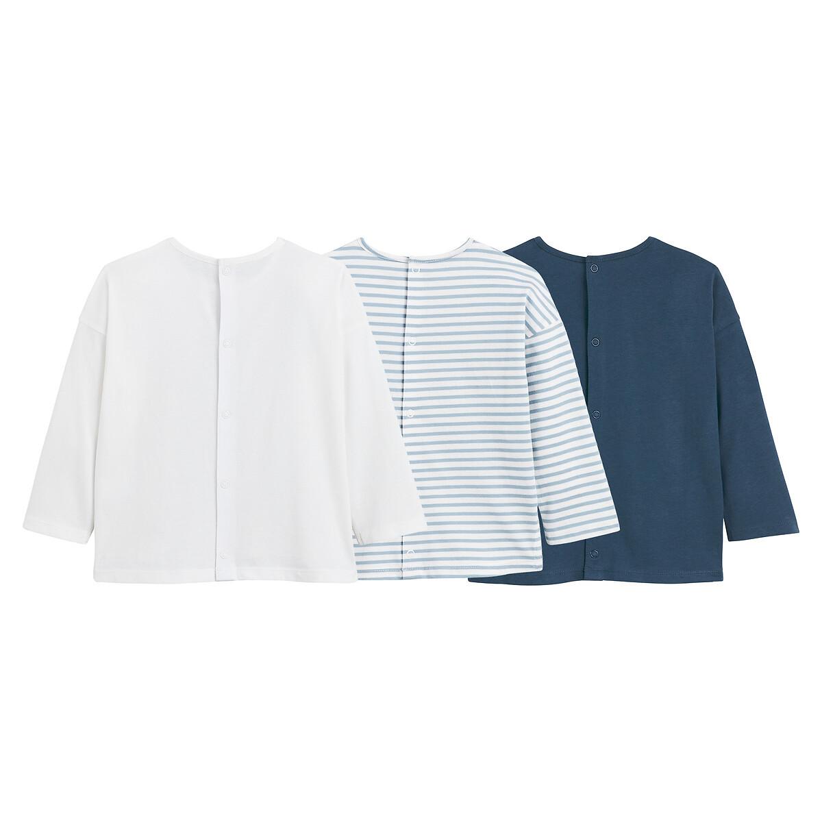 La Redoute Collections  3er-Pack Langarmshirts 