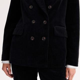 La Redoute Collections Blazer Droit en Velours  